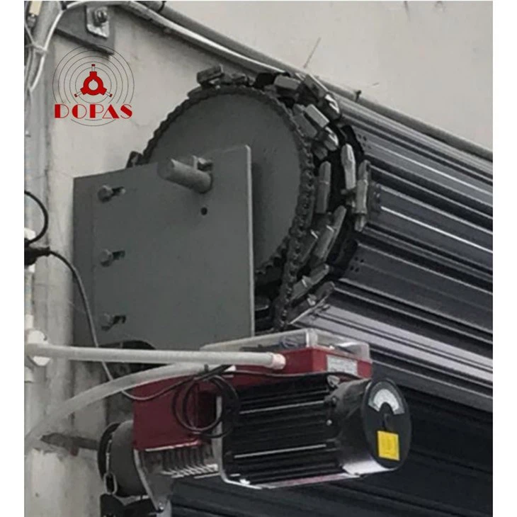 Roller Shutter Door Galvanized Steel Perforated Slats